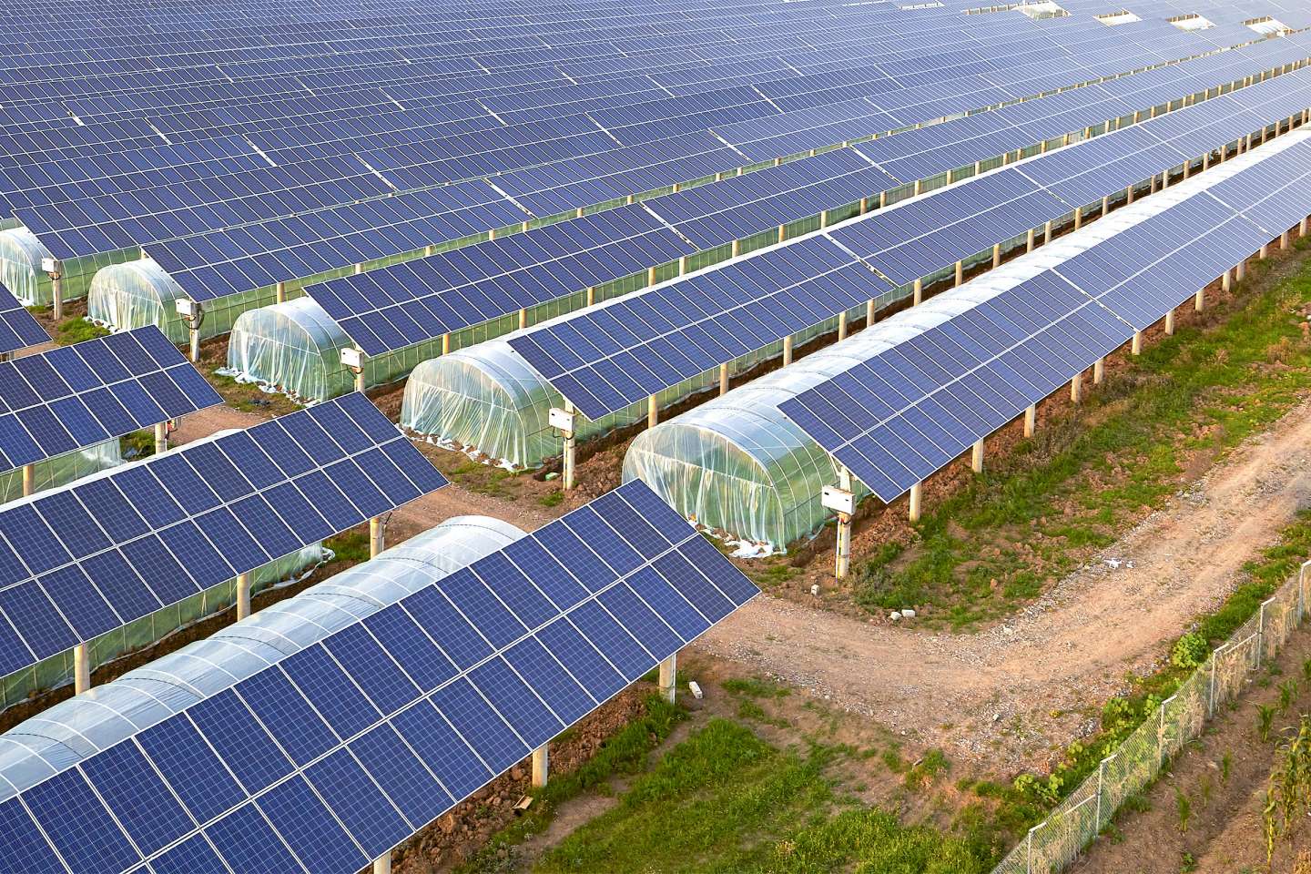 Installation de panneaux solaires sur un bâtiment agricole - Azerfi